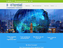 Tablet Screenshot of dovetaildatabase.com